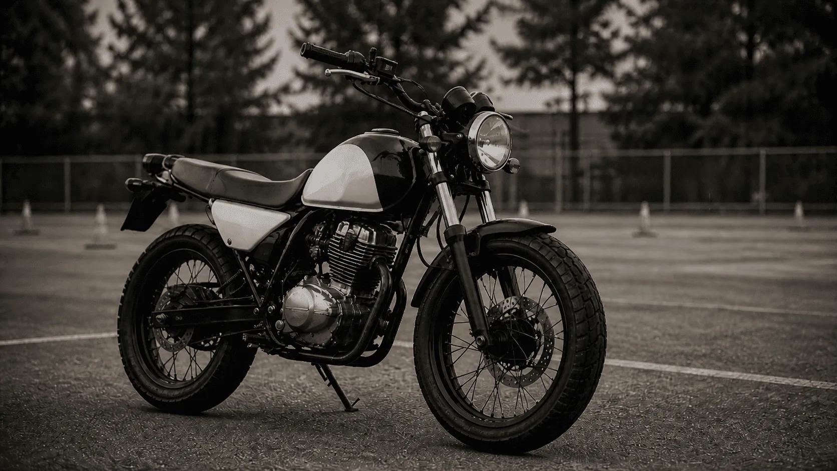 Honda FTR223 для баланса и маневрирования