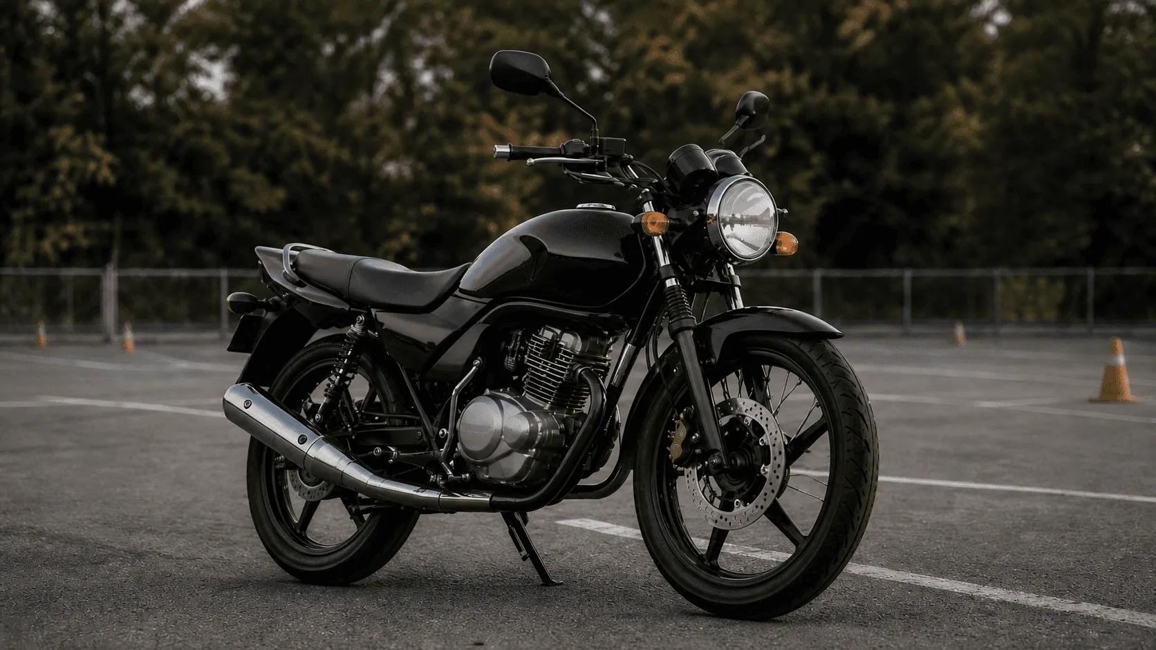 Yamaha YBR125 для первых занятий в мотошколе